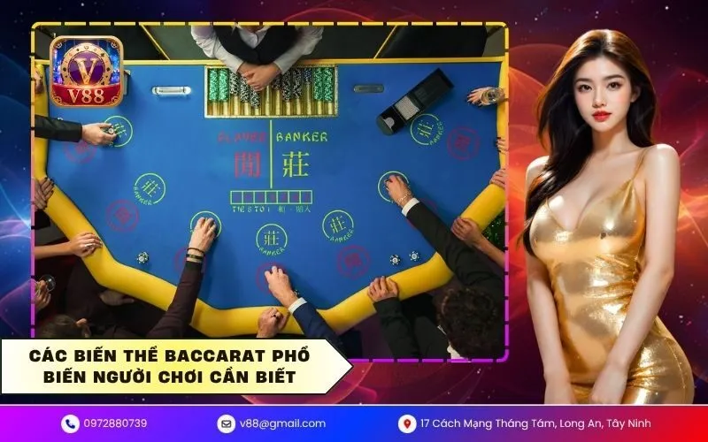 Các biến thể Baccarat phổ biến người chơi cần biết