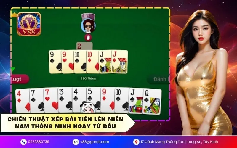 Chiến thuật xếp bài tiến lên miền nam thông minh ngay từ đầu
