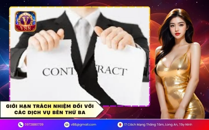 Giới hạn trách nhiệm đối với các dịch vụ bên thứ ba