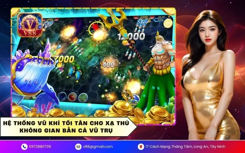 Hệ thống vũ khí tối tân cho xạ thủ không gian bắn cá vũ trụ