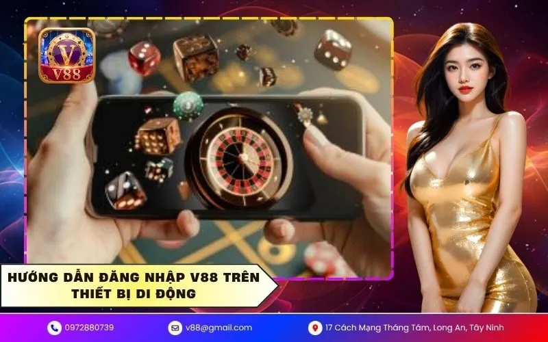 Hướng dẫn Đăng Nhập V88 trên thiết bị di động