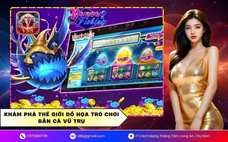 Khám phá thế giới đồ họa trò chơi bắn cá vũ trụ