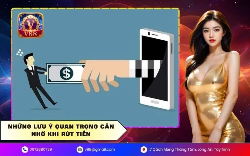 Những lưu ý quan trọng cần nhớ khi rút tiền