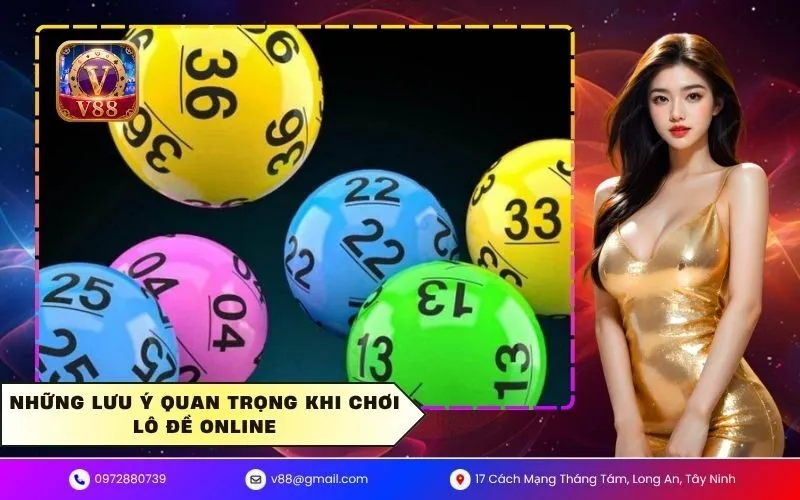 Những lưu ý quan trọng khi chơi lô đề online