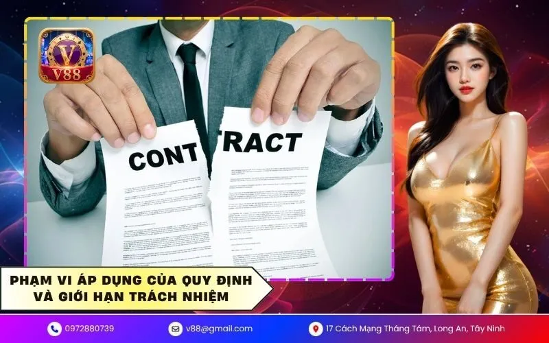 Phạm vi áp dụng của quy định và giới hạn trách nhiệm
