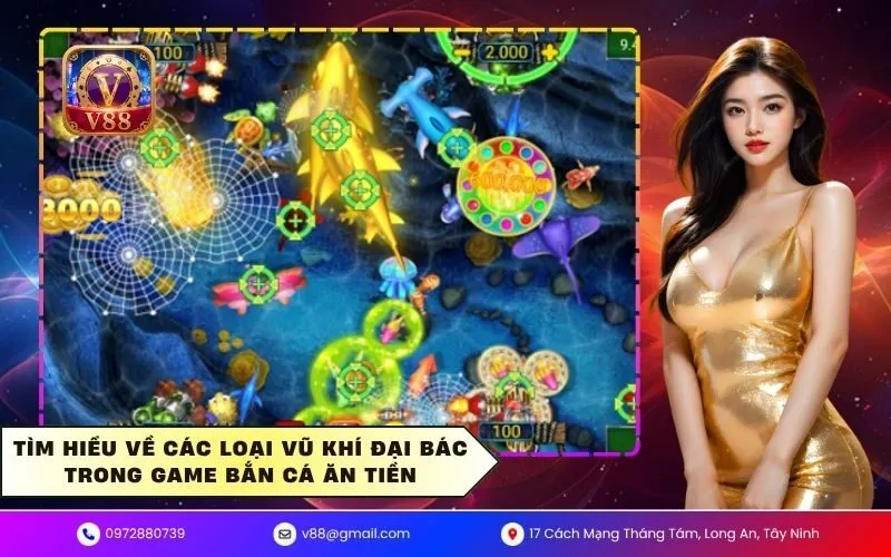 Tìm hiểu về các loại vũ khí đại bác trong game bắn cá ăn tiền