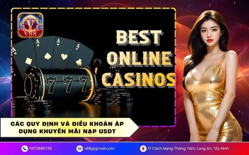 Các quy định và điều khoản áp dụng khuyến mãi nạp USDT