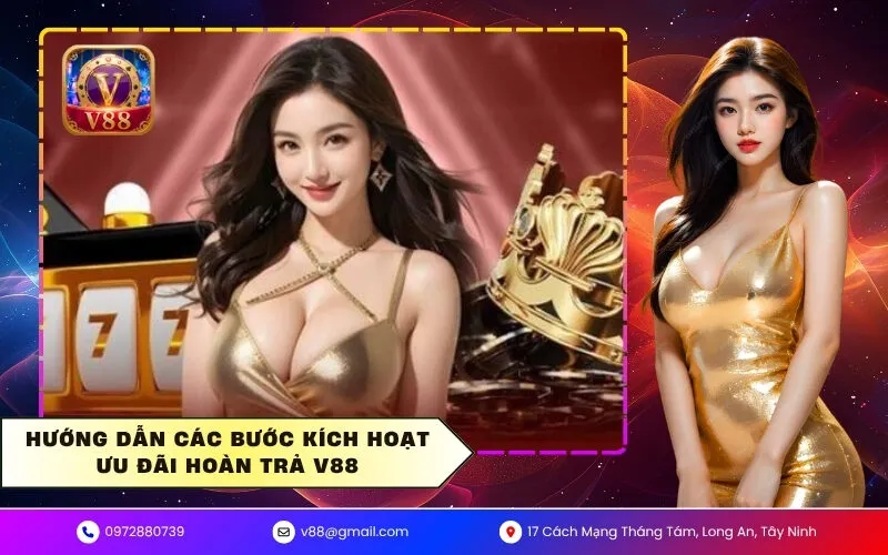 Hướng dẫn các bước kích hoạt ưu đãi hoàn trả V88